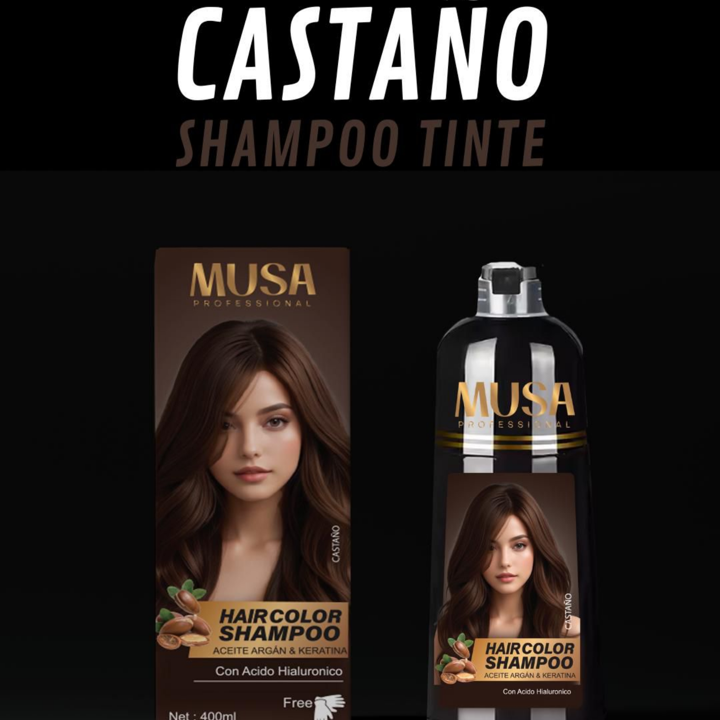 SHAMPOO CUBRE CANAS 100 % NATURAL